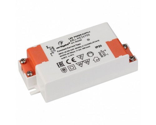 Блок питания Arlight ARJ-KE26700 (18W, 700mA, PFC) Блок питания Arlight ARJ-KE26700 (18W, 700mA, PFC)