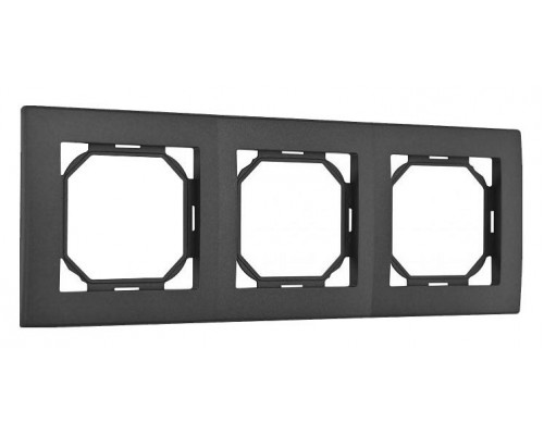 Рамка на 3 поста Arte Milano am-503.06 503.06-3.black