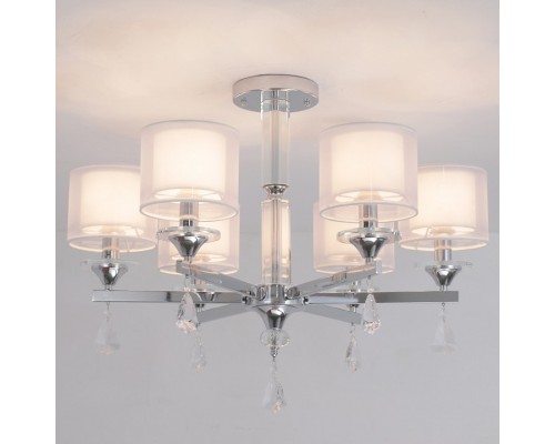 Люстра на штанге ILLUMICO  IL1354-6CPA-29 CR Romei