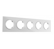 Рамка на 5 постов Arte Milano am-502.01 502.01-5.silver
