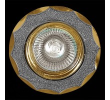 Встраиваемый светильник  01001-9.0-001AK MR16 SS+GD