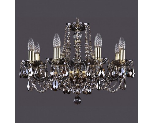 Подвесная люстра Bohemia Ivele Crystal 1402 1402/8/195/G/M731 Подвесная люстра Bohemia Ivele Crystal 1402 1402/8/195/G/M731