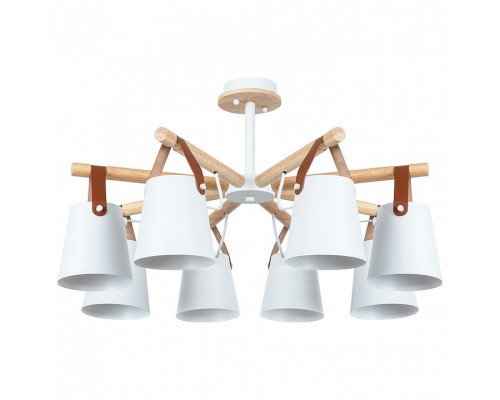 Люстра на штанге Arte Lamp Thomas A7032PL-8WH Люстра на штанге Arte Lamp Thomas A7032PL-8WH