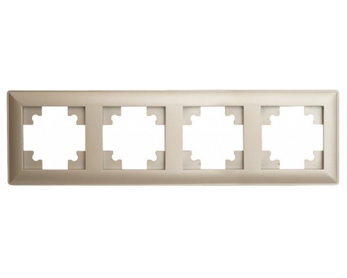 Рамка на 4 поста Stekker PFR00-7004-02 39805 Рамка на 4 поста Stekker PFR00-7004-02 39805