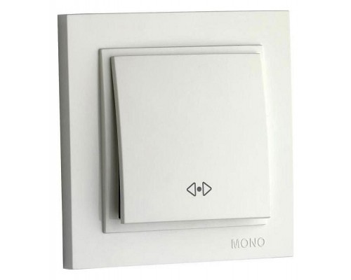 Выключатель перекрестный одноклавишный Mono Electric Despina 102-252525-112 Выключатель перекрестный одноклавишный Mono Electric Despina 102-252525-112