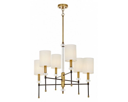 Люстра на штанге LUMINA DECO RODEZIO LDP 1229-6-NF MD Люстра на штанге LUMINA DECO RODEZIO LDP 1229-6-NF MD