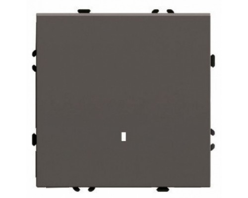 Выключатель одноклавишный с подсветкой без рамки Stekker Эмили 49915