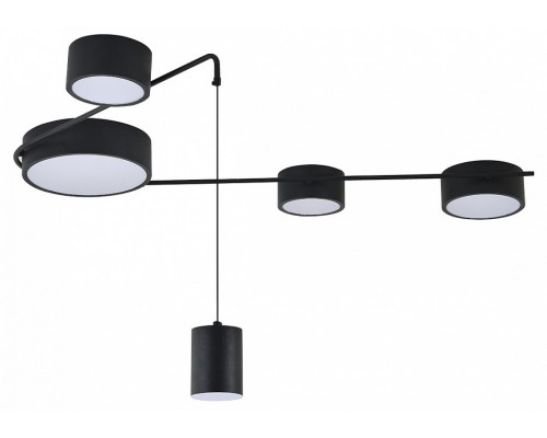 Потолочная люстра Indigo Modulo 14028/5С Black Потолочная люстра Indigo Modulo 14028/5С Black
