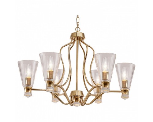 Подвесная люстра Newport MARGARET 4736/C gold Подвесная люстра Newport MARGARET 4736/C gold