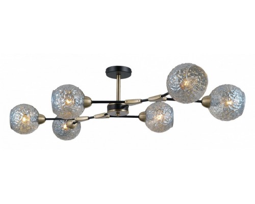 Люстра на штанге ILLUMICO  IL0253-6CSQ-79 BK AB
