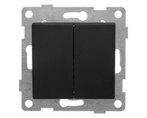 Выключатель двухклавишный без рамки Gusi Electric BRAVO С10В2-010 Выключатель двухклавишный без рамки Gusi Electric BRAVO С10В2-010