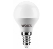 Лампа светодиодная Wolta  E14 7.5Вт 3000K 25Y45GL7.5E14