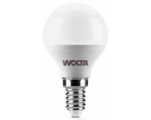 Лампа светодиодная Wolta  E14 7.5Вт 3000K 25Y45GL7.5E14