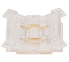 Соединитель лент прямой жесткий Wolta  WLS-2PIN-10MM-MONO-I