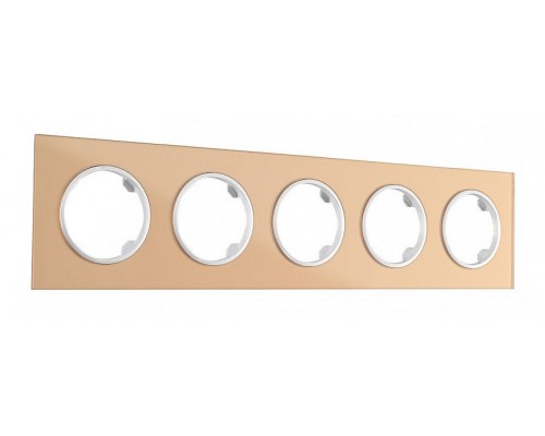 Рамка на 5 постов Arte Milano am-502.01 502.01-5.shampan