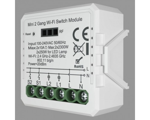 Конвертер Wi-Fi для смартфонов и планшетов Denkirs Relay RL1002-SM Конвертер Wi-Fi для смартфонов и планшетов Denkirs Relay RL1002-SM
