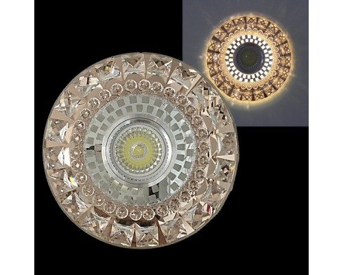 Встраиваемый светильник  62061-9.0-001PL MR16+LED3W TEA