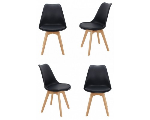 Набор из 4 стульев Eames Bon Набор из 4 стульев Eames Bon