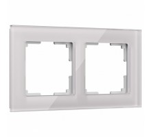 Рамка на 2 поста Werkel Favorit (дымчатый) W0021117
