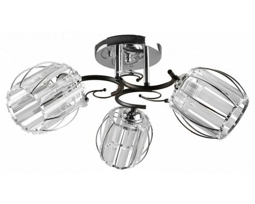 Люстра на штанге  04631-0.3-03 CR+BK