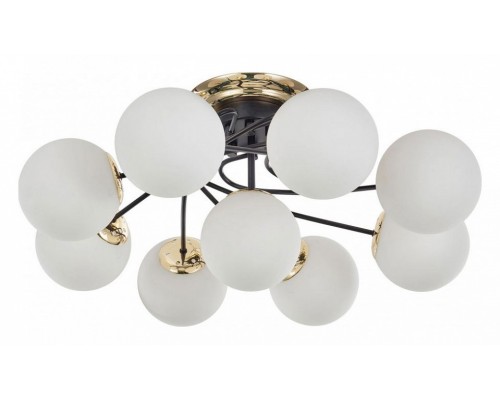 Потолочная люстра Arte Milano Neapolis-76408 276408/8+1 BK/GD