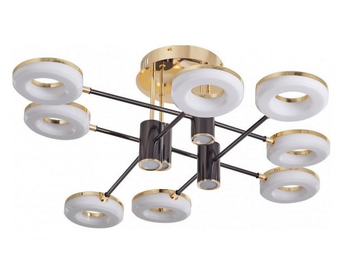 Потолочная люстра Arte Milano Ferrara-71399 271399/8 BK/GD