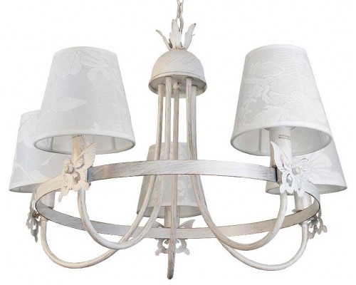 Подвесная люстра TopLight Della TL5670D-05WG Подвесная люстра TopLight Della TL5670D-05WG