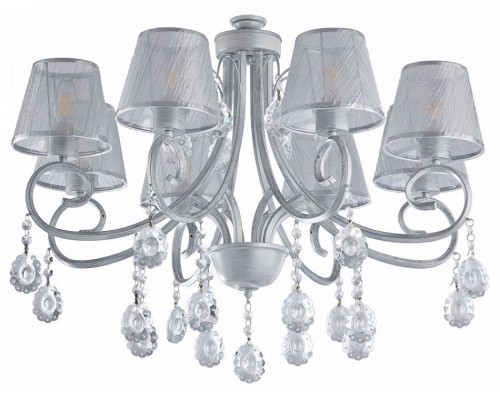 Люстра на штанге Arte Milano Amalfi-7146 337146/8 WT+SL Люстра на штанге Arte Milano Amalfi-7146 337146/8 WT+SL