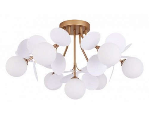 Потолочная люстра Arte Lamp Peacock A1369PL-7SG Потолочная люстра Arte Lamp Peacock A1369PL-7SG