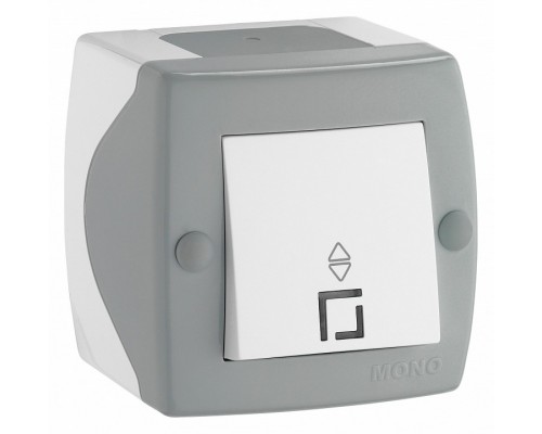 Выключатель проходной одноклавишный Mono Electric Octans IP20 104-020001-109 Выключатель проходной одноклавишный Mono Electric Octans IP20 104-020001-109