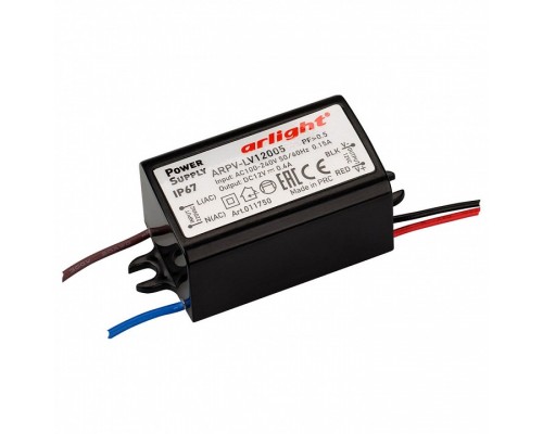 Блок питания Arlight ARPV-LV12005 (12V, 0.4A, 5W) Блок питания Arlight ARPV-LV12005 (12V, 0.4A, 5W)