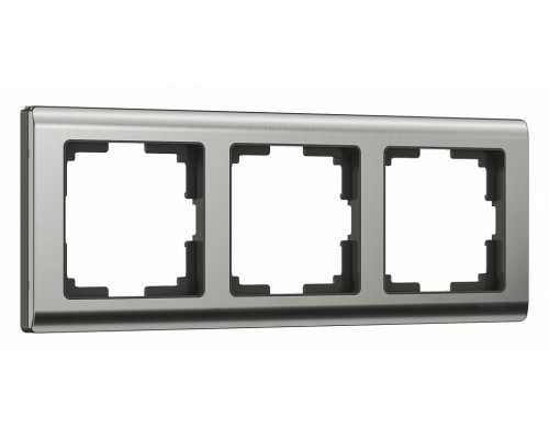 Рамка на 3 поста Werkel Metallic W0031602 Рамка на 3 поста Werkel Metallic W0031602
