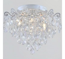 Люстра на штанге  04033-0.3-06 WH+SILVER PN
