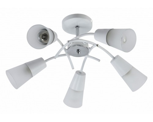 Люстра на штанге Escada Calla 1109/5P White Люстра на штанге Escada Calla 1109/5P White
