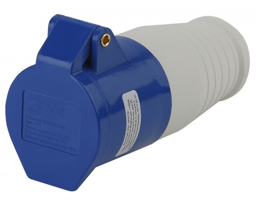 Розетка с заземлением Эра  R-16-2P-PE-IP44