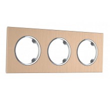 Рамка на 3 поста Arte Milano am-502.11 502.11-3.shampan