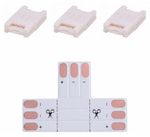 Соединитель лент T-образный жесткий Apeyron Electrics  09-101