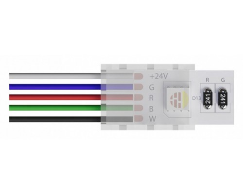 Соединитель с проводом универсальный Arte Lamp STRIP-ACCESSORIES A30-12-RGBW Соединитель с проводом универсальный Arte Lamp STRIP-ACCESSORIES A30-12-RGBW