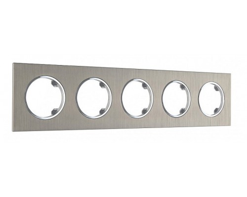 Рамка на 5 постов Arte Milano am-502.11 502.11-5.grey Рамка на 5 постов Arte Milano am-502.11 502.11-5.grey