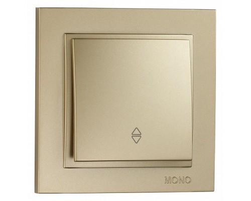 Выключатель проходной одноклавишный Mono Electric Despina 102-222225-109 Выключатель проходной одноклавишный Mono Electric Despina 102-222225-109