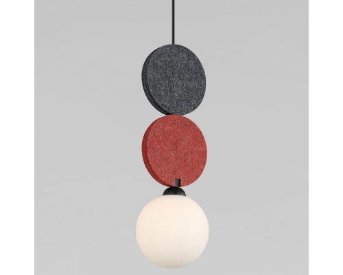 Подвесной светильник Eurosvet Olaf 40072/1 красный