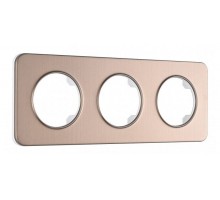 Рамка на 3 поста Arte Milano am-502.07 502.07-3.shampan