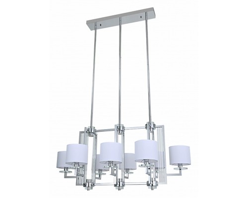 Люстра на штанге Newport 35400 35408/S chrome без абажуров Люстра на штанге Newport 35400 35408/S chrome без абажуров