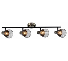 Люстра на штанге  05965-0.8-04 BK+AB