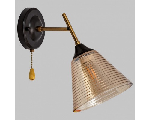 Бра Imex MD.4250 MD.4250-1-W-COP+BK Бра Imex MD.4250 MD.4250-1-W-COP+BK
