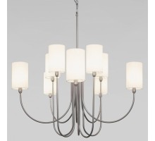 Подвесная люстра Eurosvet Abbey 60164/10 никель Smart