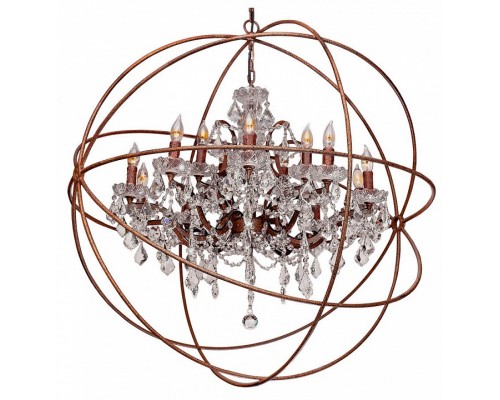 Подвесная люстра Loft it Foucaults orb crystal LOFT1897/15 Подвесная люстра Loft it Foucaults orb crystal LOFT1897/15