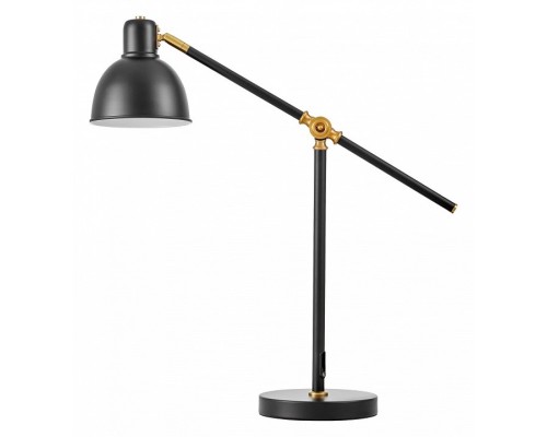 Настольная лампа офисная LUMINA DECO ZULA LDT 7736-1 BK+MD