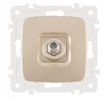 ТВ-розетка без рамки Arte Milano am-205 205.42-1.shampan