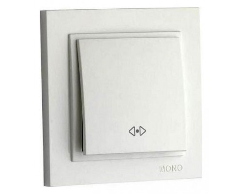 Выключатель перекрестный одноклавишный Mono Electric Despina 102-010025-112 Выключатель перекрестный одноклавишный Mono Electric Despina 102-010025-112